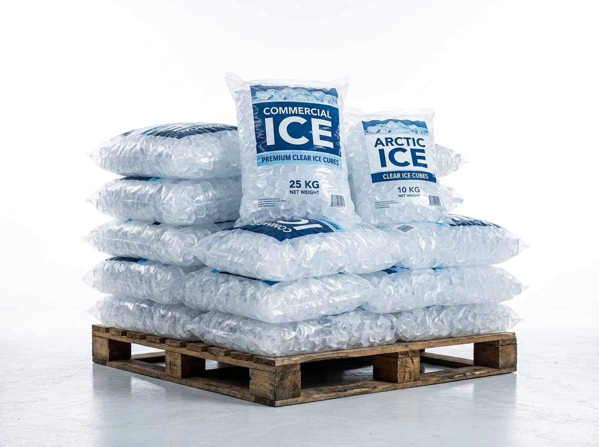 Standard ice cubes 5kg bag