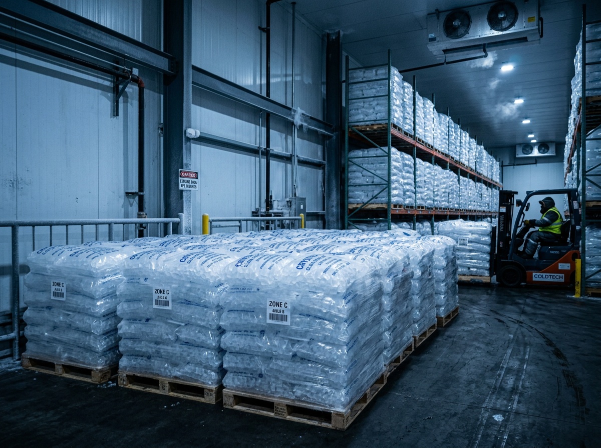 Cold storage ice warehouse
